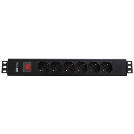WP WPN-PDU-I01-06 unità di distribuzione dell'energia (PDU) 6 presa(e) AC 1.5U Nero (WPN-PDU-I01-06)