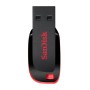 SanDisk Cruzer Blade unità flash USB 128 GB USB tipo A 2.0 Nero, Rosso (SDCZ50-128G-B35)