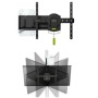 Nilox AMER044440 Supporto TV a parete 139,7 cm (55") Nero (AMER044440)