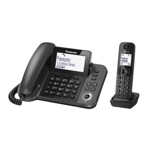 Panasonic KX-TGF320E telefono Telefono DECT Identificatore di chiamata Nero (KX-TGF320EXM)