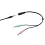 Equip Chat Headset Auricolare Cablato A Padiglione Musica e Chiamate Nero (245302)
