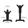 Hamlet XZPADHOLDU supporto per personal communication Supporto attivo Tablet/UMPC Nero (XZPADHOLDU)