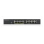 Zyxel GS1900-24EP Gestito L2 Gigabit Ethernet (10/100/1000) Supporto Power over Ethernet (PoE) Nero (GS1900-24EP-EU0101F)