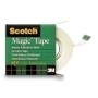 Scotch Magic Tape 810 Adatto per uso interno 66 m Fibra, Carta Bianco (56041A)