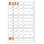Markin 220LSR335 etichetta per stampante Argento (210C582) (220LSR335) (210C582)