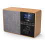 Philips TAR5505/10 radio Portatile Digitale Nero, Grigio, Legno (TAR5505/10)