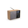 Philips TAR5505/10 radio Portatile Digitale Nero, Grigio, Legno (TAR5505/10)