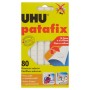 UHU Patafix Bianco 80 Ggommini Adesivi (D1620)