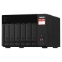 QNAP TS-673A-8G server NAS e di archiviazione Tower Collegamento ethernet LAN Nero V1500B (TS-673A-8G)