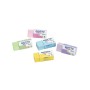 Giotto Pastel gomma per cancellare Elastomero Termoplastico (TPE) Verde, Giallo, Blu, Rosa, Viola 120 pz (233900)