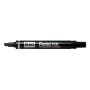 Pentel N 60 marcatore permanente Punta smussata Nero 12 pz (N60-A)
