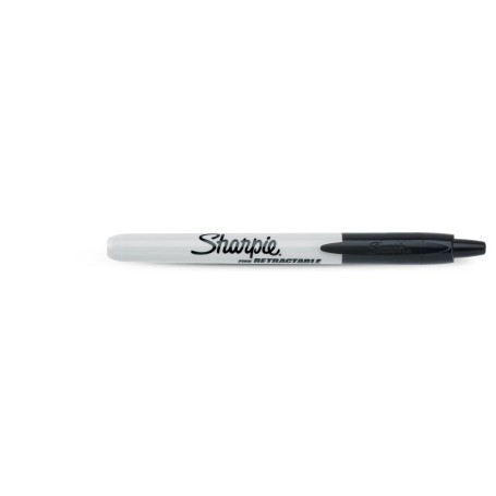Sharpie Fine Retractable marcatore permanente Punta sottile Nero (S0810840)