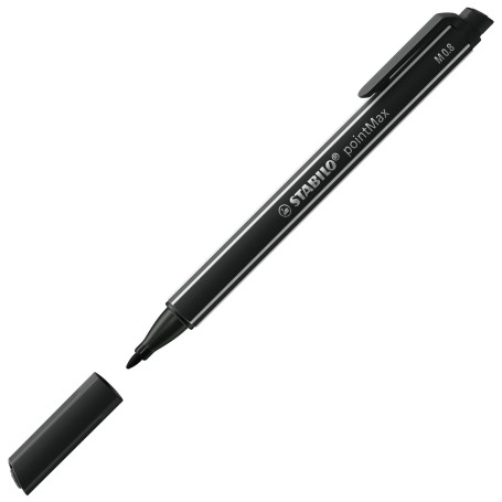 STABILO pointMax penna tecnica Medio Nero 1 pz (488/46)