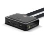 Lindy 42344 switch per keyboard-video-mouse (kvm) Montaggio rack Nero (42344)