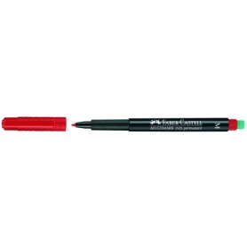 Faber-Castell 152521 marcatore permanente Rosso 1 pz (152521)