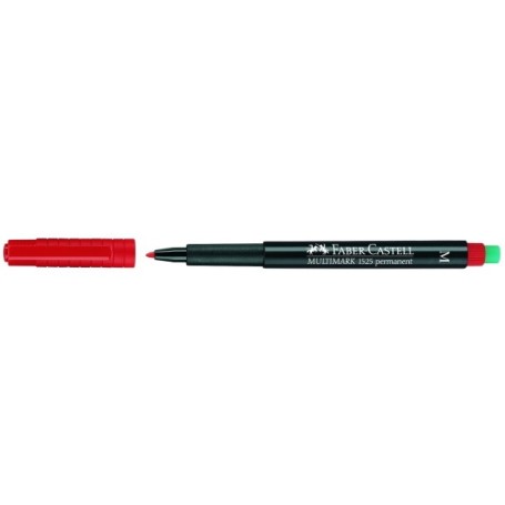 Faber-Castell 152521 marcatore permanente Rosso 1 pz (152521)
