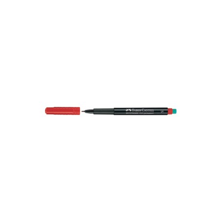 Faber-Castell 152321 marcatore permanente Rosso 1 pz (152321)