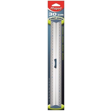 Maped 120130 righello 300 mm Alluminio (120130)