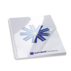 GBC Copertine rilegatura HiClear A4 PVC 240mic ultra trasp (100) (CE012480)