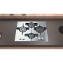 Hotpoint FTGHL 641 D/IX/HA piano cottura Acciaio inossidabile Da incasso 60 cm Gas 4 Fornello(i) (FTGHL641D/IX/HA)