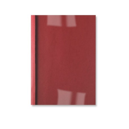 GBC Copertine rilegatura termica LeatherGrain 1,5 mm rosse (100) (IB451201)