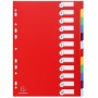 Exacompta 4912E divisore Multicolore (4912E)