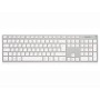 Hamlet XKKITA-MCBT tastiera Bluetooth Italiano Argento, Bianco (XKKITA-MCBT)
