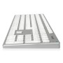 Hamlet XKKITA-MCBT tastiera Bluetooth Italiano Argento, Bianco (XKKITA-MCBT)