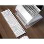 Hamlet XKKITA-MCBT tastiera Bluetooth Italiano Argento, Bianco (XKKITA-MCBT)