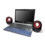 Equip 245332 altoparlante Nero, Rosso Cablato 3 W (245332)