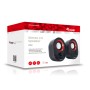 Equip 245332 altoparlante Nero, Rosso Cablato 3 W (245332)