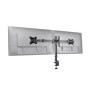 Trust GXT 1120 Mara Dual Monitor Arm 81,3 cm (32") Morsa Nero (23941)