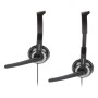 Hamlet Smart Auricolare Cablato A Padiglione Ufficio Nero, Argento (HHEADMJJ)