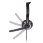 Hamlet Smart Auricolare Cablato A Padiglione Ufficio Nero, Argento (HHEADMJJ)