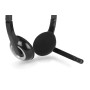 Hamlet Smart Auricolare Cablato A Padiglione Ufficio Nero, Argento (HHEADMJJ)