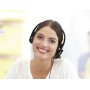Hamlet Smart Auricolare Cablato A Padiglione Ufficio Nero, Argento (HHEADMJJ)
