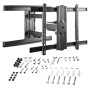 StarTech.com Supporto da Parete per Televisione a Schermo Piatto - Braccio Articolato Multidirezionale Supporto per T (FPWARTS1)