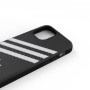 Adidas 3-Stripes custodia per cellulare 13,7 cm (5.4") Cover Nero, Bianco (42229)