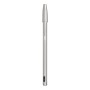 BIC Cristal Re'New, Penna Ricaricabile Nera a Sfera, Fusto in Metallo (Punta 1mm), Confezione 1 Penna + 2 Ricariche (997201)
