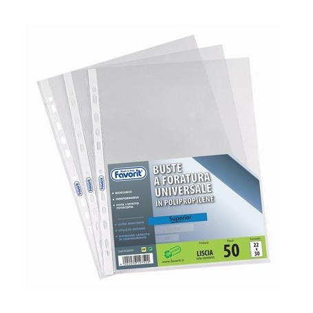 Favorit 400053790 foglio di protezione 300 x 420 (A3) Polipropilene (PP) 10 pz (400053790)