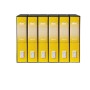 Rexel Dox 2 Registartore A Leva Formato A4+ Giallo (D26206)