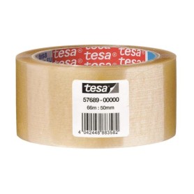 TESA CF6NASTRO SILENZIOSO TRASP 50MMX66M 66 m Trasparente 6 pz (57689-00000-00)