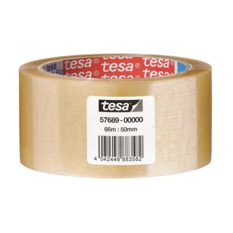 TESA CF6NASTRO SILENZIOSO TRASP 50MMX66M 66 m Trasparente 6 pz (57689-00000-00)