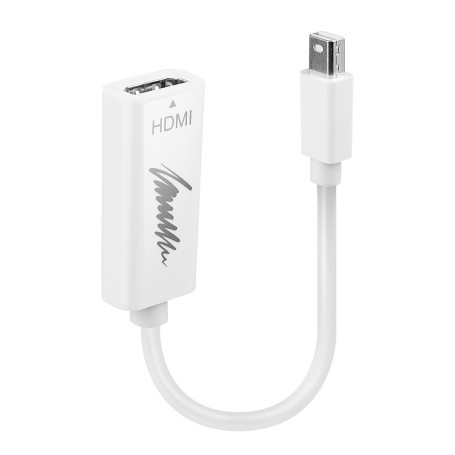 Lindy 41719 cavo e adattatore video Mini DisplayPort HDMI Bianco (41719)