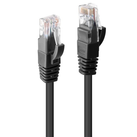 Lindy 48079 cavo di rete Nero 3 m Cat6 U/UTP (UTP) (48079)
