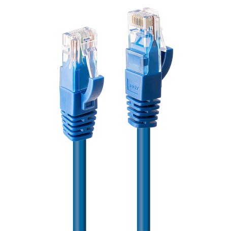 Lindy cat. 6 U/UTP 0.3 m cavo di rete Blu 0,3 m Cat6 U/UTP (UTP) (48015)