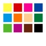 Staedtler Noris colour 185 pastello colorato Nero, Blu, Marrone, Verde, Azzurro, Verde chiaro, Magenta, Arancione, Pes (185 C12)