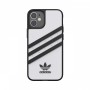Adidas 3-Stripes custodia per cellulare 13,7 cm (5.4") Cover Nero, Bianco (42237)