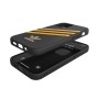 Adidas 3-Stripes custodia per cellulare 13,7 cm (5.4") Cover Nero, Oro (42479)