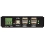 StarTech.com HUB USB 2.0 Industriale in metallo a 4 porte con protezione da sovracorrenti - montabile (ST4200USBM)